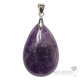 Ametyst přívěsek stříbro Ag 925 č. 16