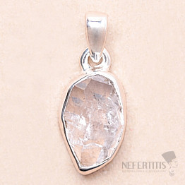 Herkimer diamant přívěsek stříbro Ag 925 LOT161