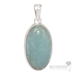 Akvamarín přívěsek stříbro Ag 925 P1645