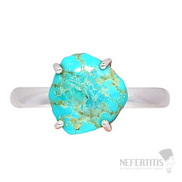 Türkisblauer Ring Silber Ag 925 R1647