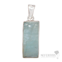 Akvamarín přívěsek stříbro Ag 925 P1656
