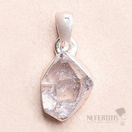 Herkimer diamant přívěsek stříbro Ag 925 LOT168