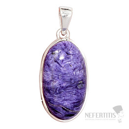 Charoite pendant silver Ag 925 P17