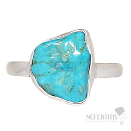 Turquoise blue ring silver Ag 925 R1707