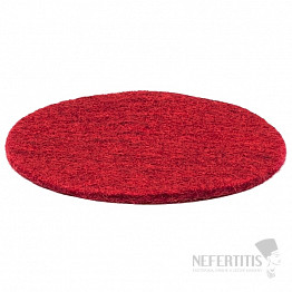 Podložka plstená červená pod spievajúcu misku 15 cm