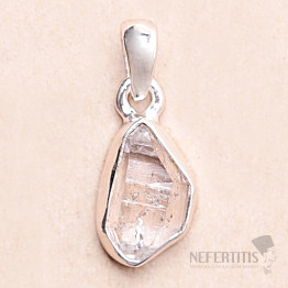 Herkimer diamant přívěsek stříbro Ag 925 LOT171
