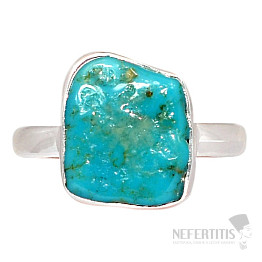 Türkisblauer Ring Silber Ag 925 R1726