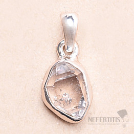 Herkimer diamant přívěsek stříbro Ag 925 LOT173