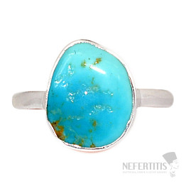 Türkisblauer Ring Silber Ag 925 R1732