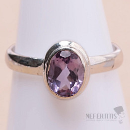 Amethystschliffring Silber Ag 925 KO177