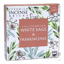 Vonné cihličky Aromafume White sage and Frankincense