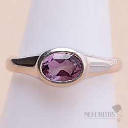 Amethystschliffring Silber Ag 925 KO183