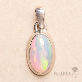 Opal Ethiopian pendant silver Ag 925 P1862