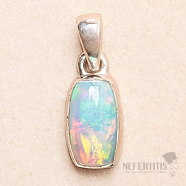 Opal Ethiopian pendant silver Ag 925 P1878