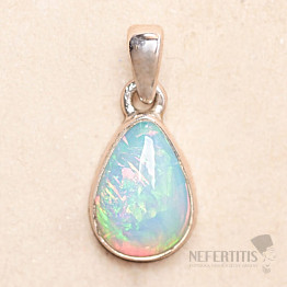 Opal Ethiopian pendant silver Ag 925 P1899