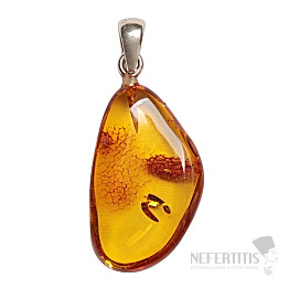 Amber pendant silver Ag 925 no. 19