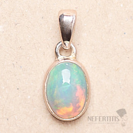Opal Ethiopian pendant silver Ag 925 P1906