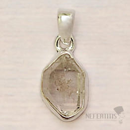 Herkimer diamant přívěsek stříbro Ag 925 LOT192