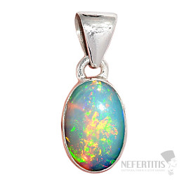 Opal Ethiopian pendant silver Ag 925 P1949