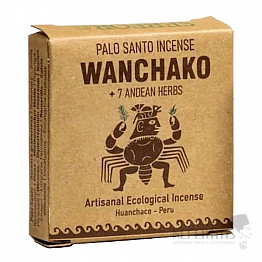 Palo Santo s andskými bylinami Wanchako vonné valčeky