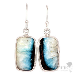 Glacierite earrings silver Ag 925 E2