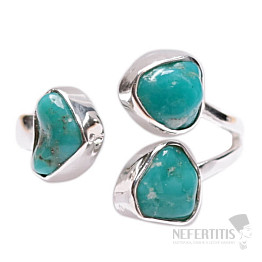 Turquoise blue ring silver Ag 925 LOT2