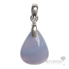 Agate lace blue pendant silver Ag 925 no. 2
