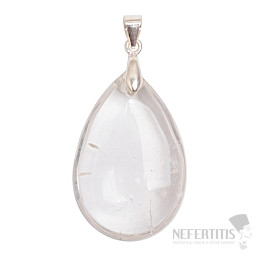 Crystal clear pendant silver Ag 925 no. 2