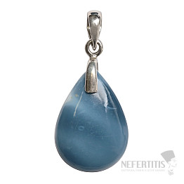 Blue opal pendant silver Ag 925 no. 2