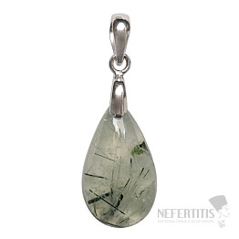 Prehniť prívesok striebro Ag 925 č. 2