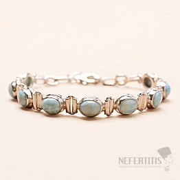 Larimar náramek stříbro Ag 925 LOT2