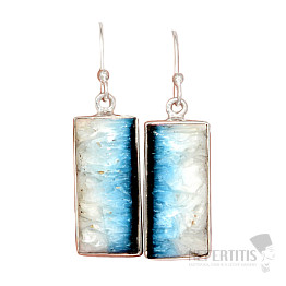 Glacierite earrings silver Ag 925 E20