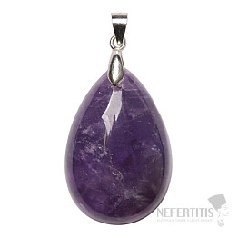 Ametyst přívěsek stříbro Ag 925 č. 20