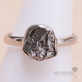 Meteoritenring Campo del Cielo Silber Ag 925 R2049