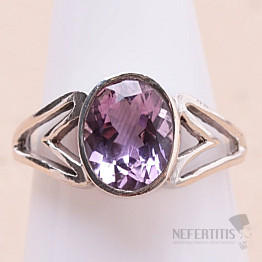 Amethystschliffring Silber Ag 925 KO206