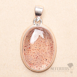 Křišťál Orire - křišťál štěstí přívěsek stříbro Ag 925 P207