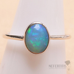 Äthiopischer Opalring Silber Ag 925 R2240