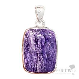 Charoite pendant silver Ag 925 P2275