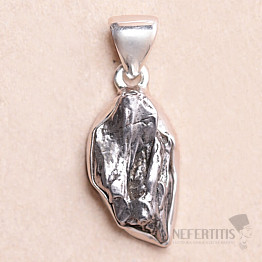 Meteorit-Anhänger Campo del Cielo Silber Ag 925 P2283