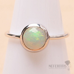 Äthiopischer Opalring Silber Ag 925 R2284