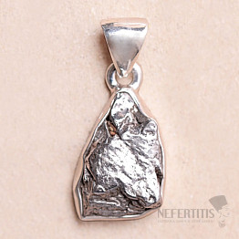 Meteorit-Anhänger Campo del Cielo Silber Ag 925 P2285