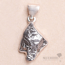 Meteorit-Anhänger Campo del Cielo Silber Ag 925 P2293