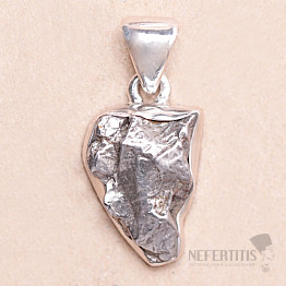 Meteorit-Anhänger Campo del Cielo Silber Ag 925 P2301