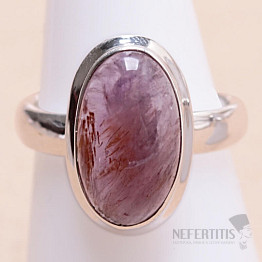 Kakoxenite Super 7 ring silver Ag 925 R2306
