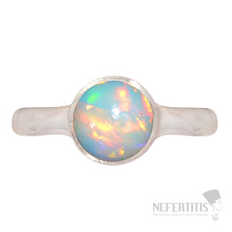 Äthiopischer Opalring Silber Ag 925 R2312
