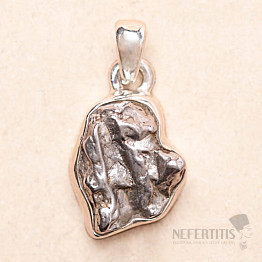 Meteorit-Anhänger Campo del Cielo Silber Ag 925 P2313