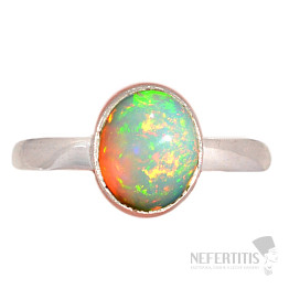 Äthiopischer Opalring Silber Ag 925 R2317