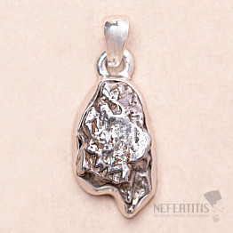 Meteorit-Anhänger Campo del Cielo Silber Ag 925 P2323