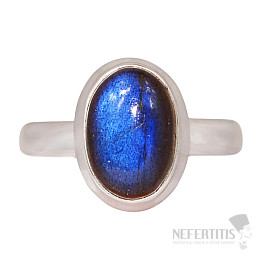 Labradorit-Regenbogenring Silber Ag 925 R2329