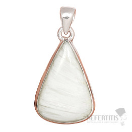 Scolecite pendant silver Ag 925 E233